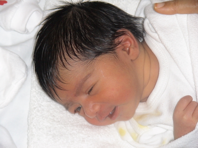 here comes my million dollar smile!