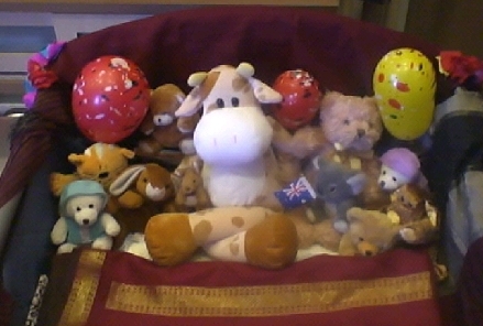 meet my friends at home..