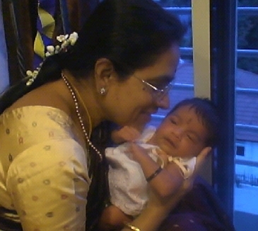 Quality time with Paati..She calls me "googurrl"