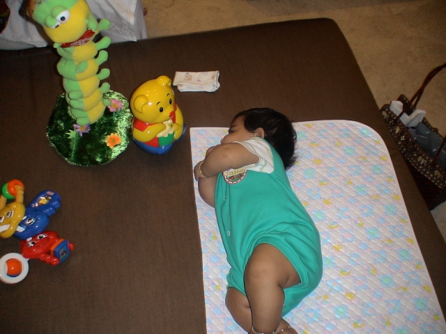 My friends Teddy and Caterpillar!