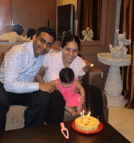 Ok ok - enough of photos - I want to cut the cake now...